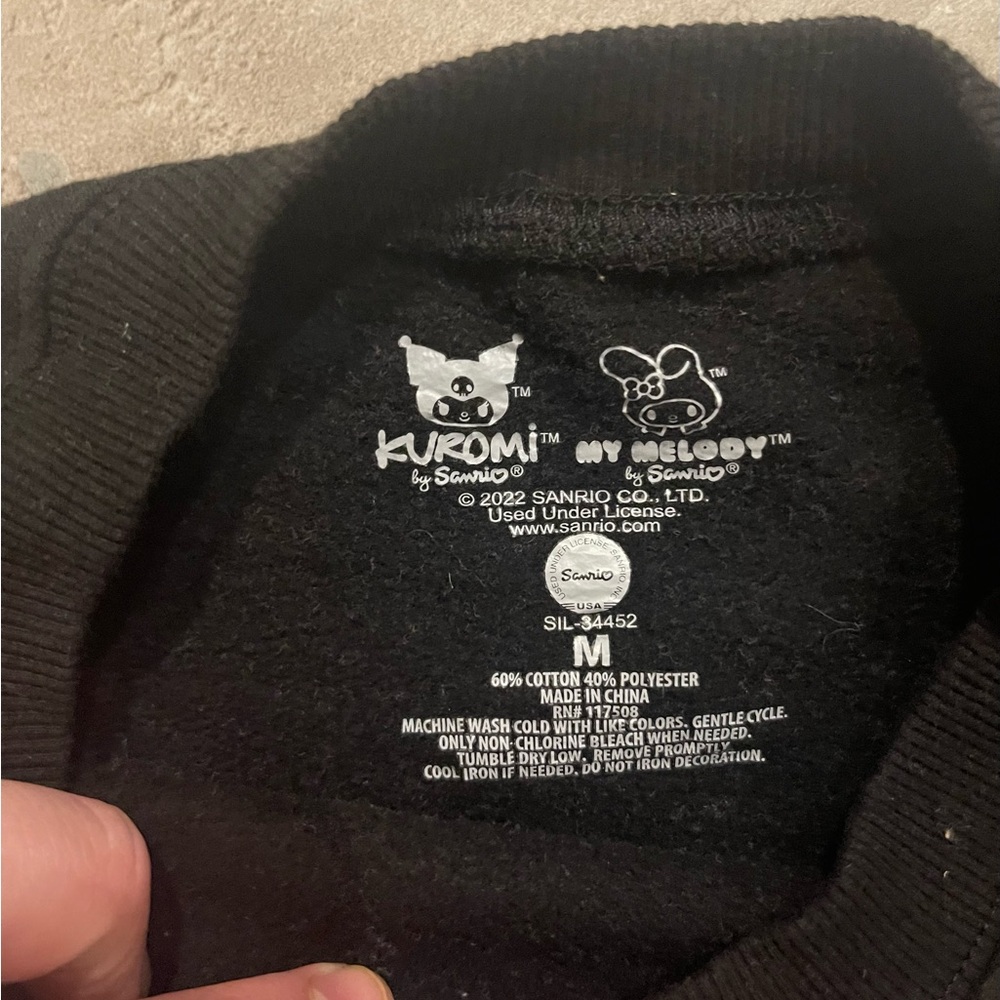 Sanrio My Melody and Kuromi sweater